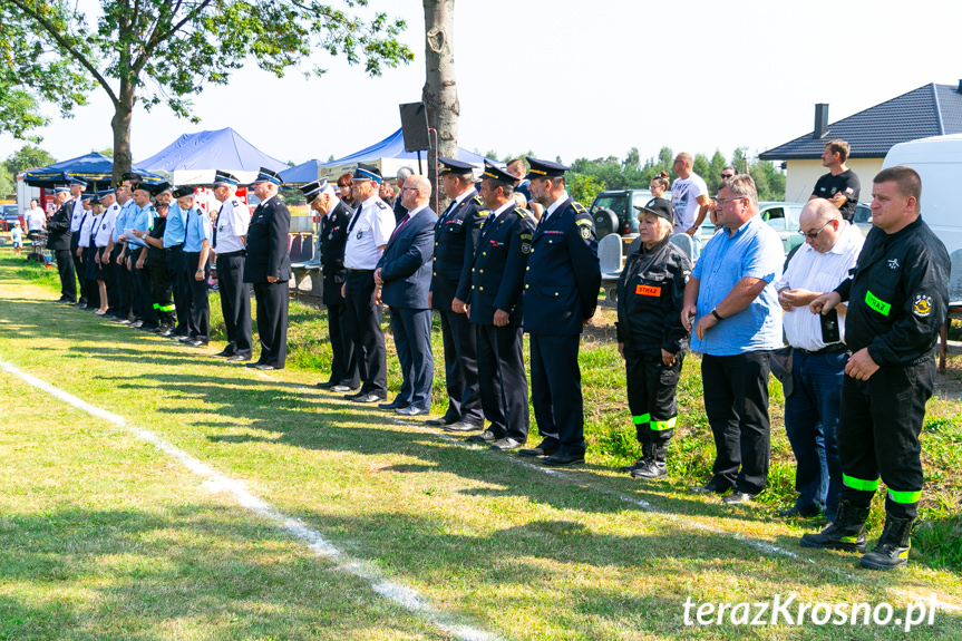 Gminne zawody sportowo - pożarnicze we Wrocance