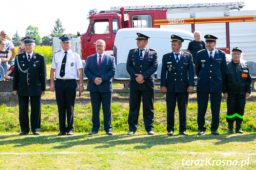 Gminne zawody sportowo - pożarnicze we Wrocance