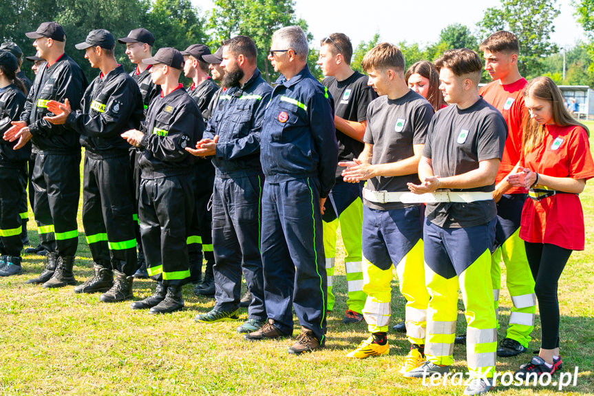 Gminne zawody sportowo - pożarnicze we Wrocance