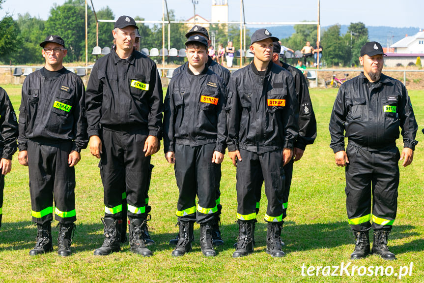 Gminne zawody sportowo - pożarnicze we Wrocance