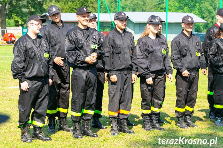 Gminne zawody sportowo - pożarnicze we Wrocance