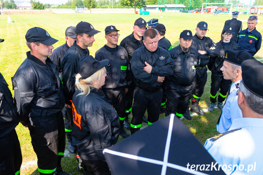 Gminne zawody sportowo - pożarnicze we Wrocance