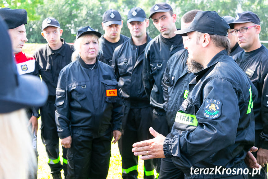 Gminne zawody sportowo - pożarnicze we Wrocance