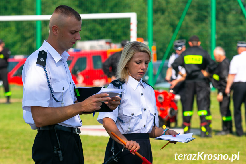 Gminne zawody sportowo - pożarnicze we Wrocance