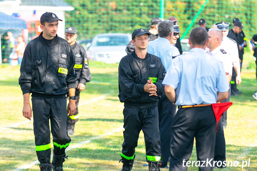 Gminne zawody sportowo - pożarnicze we Wrocance