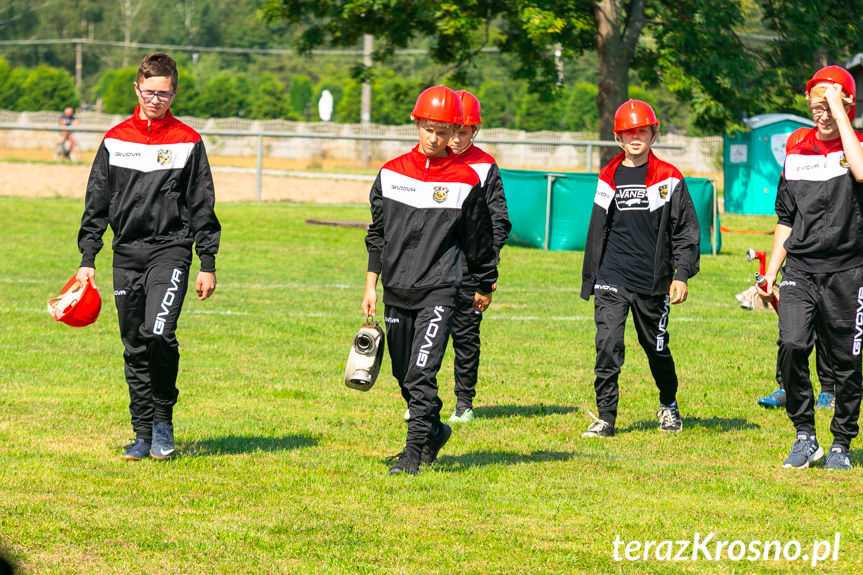 Gminne zawody sportowo - pożarnicze we Wrocance