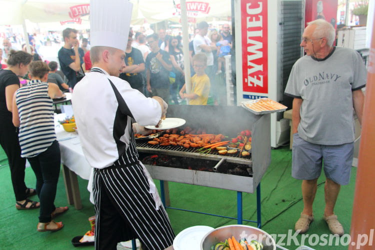 Grillowanie na rynku w Krośnie