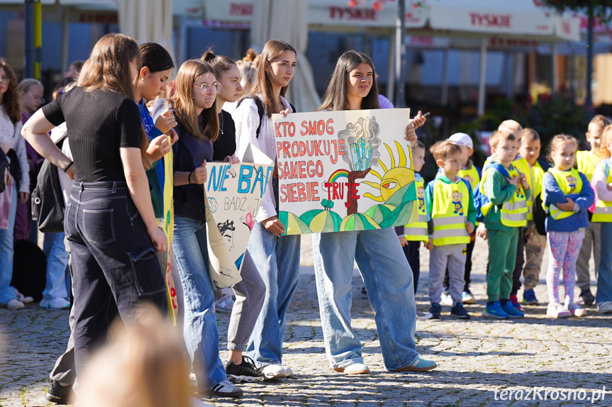 Happening antysmogowy w Krośnie