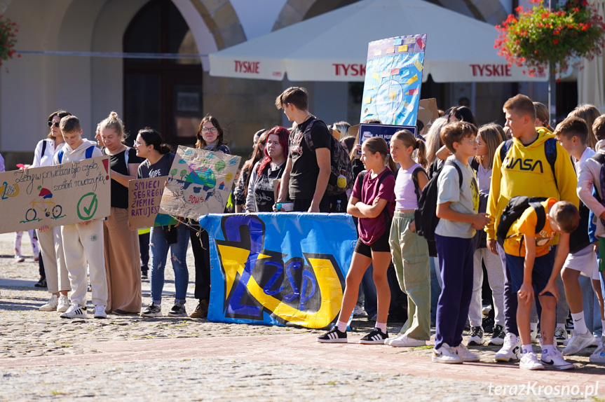 Happening antysmogowy w Krośnie