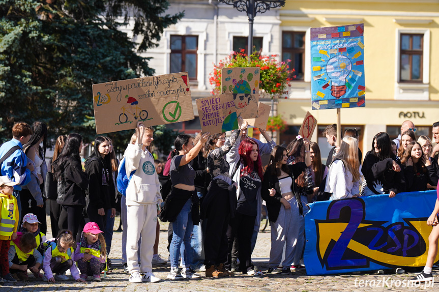 Happening antysmogowy w Krośnie