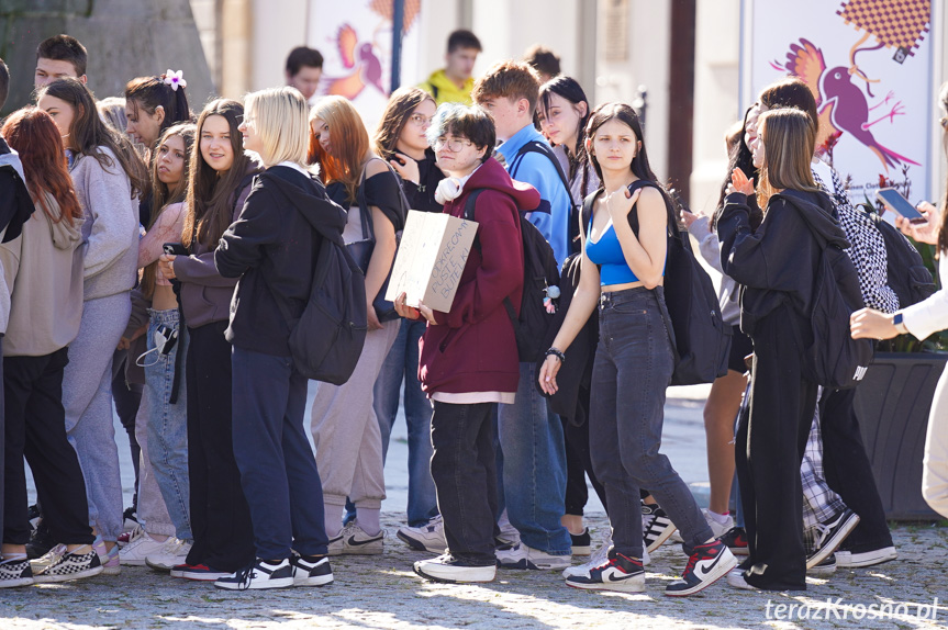 Happening antysmogowy w Krośnie