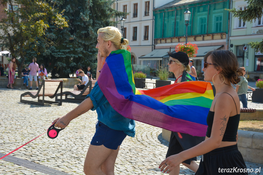 I Marsz Równości w Krośnie