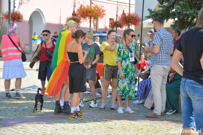 I Marsz Równości w Krośnie