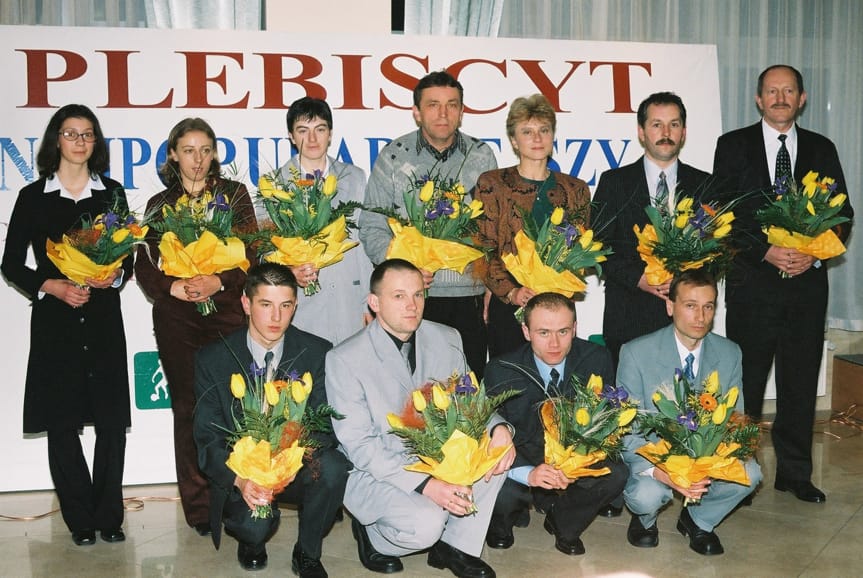 I Plebiscyt na Najpopularniejszych Działaczy, Trenerów i Sportowców Powiatu Krośnieńskiego w 2001