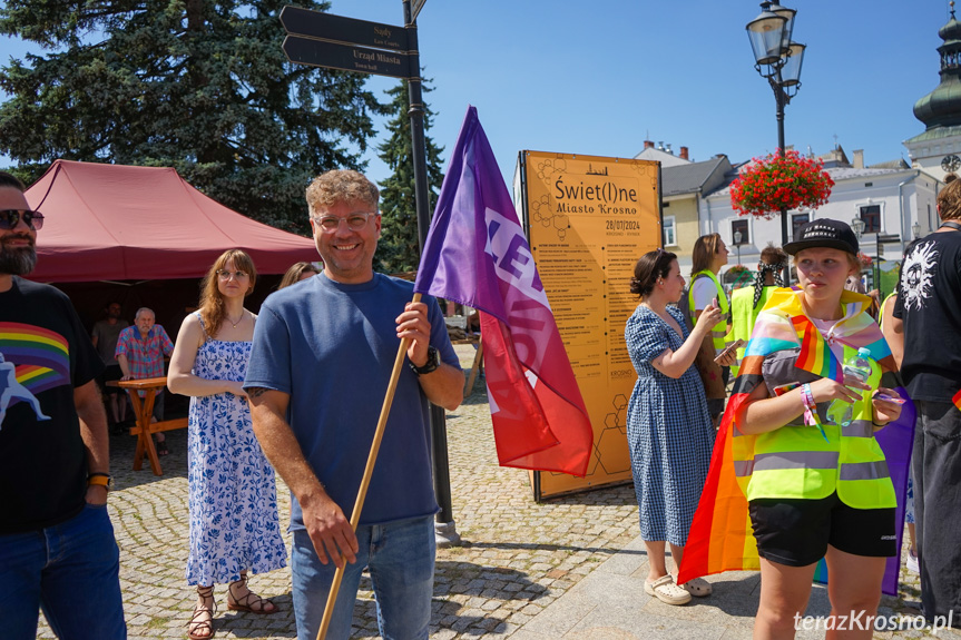 II Marsz Równości w Krośnie