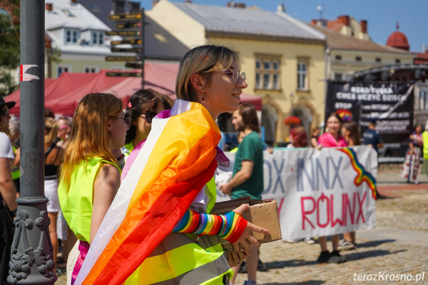 II Marsz Równości w Krośnie