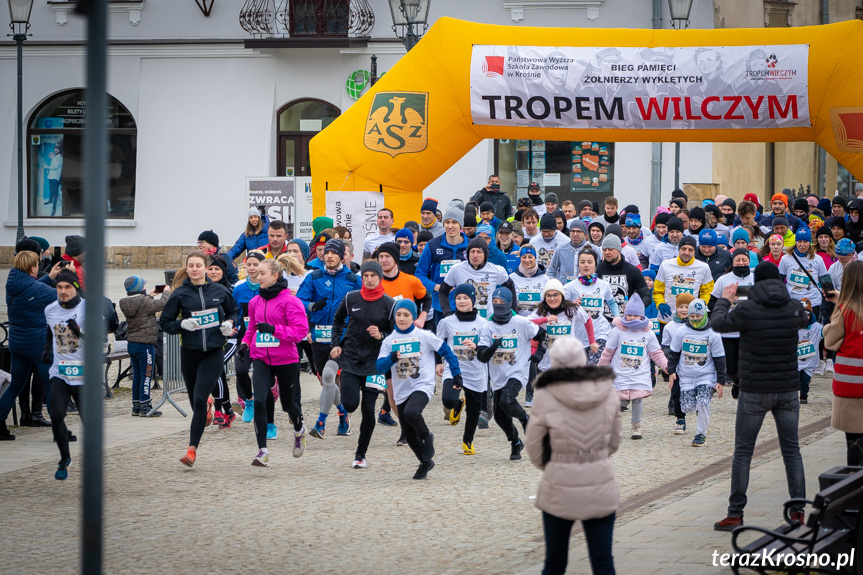 III Bieg Pamięci Żołnierzy Wyklętych "Tropem Wilczym" w Krośnie