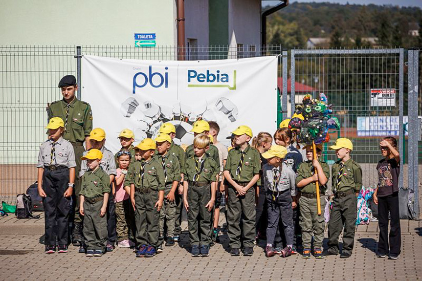 Inauguracja nowego roku harcerskiego w Dukli