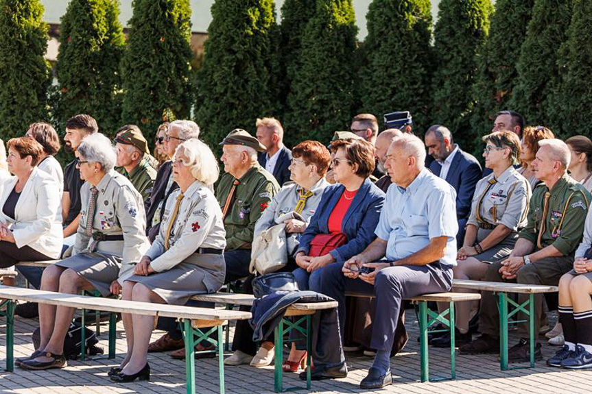 Inauguracja nowego roku harcerskiego w Dukli