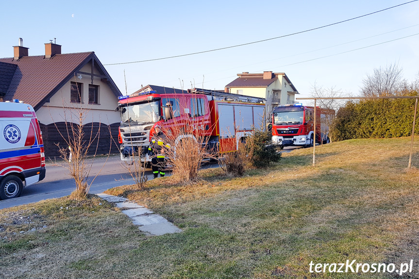 Interwencja służb w Krościenku Wyżnym