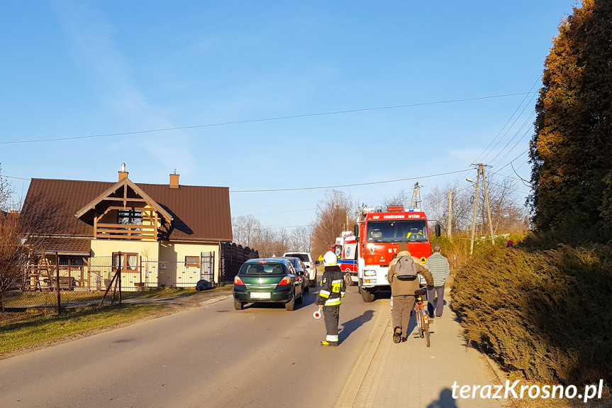 Interwencja służb w Krościenku Wyżnym