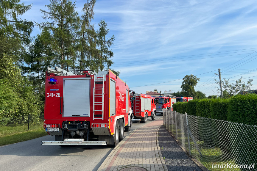 Interwencja strażaków w Targowiskach