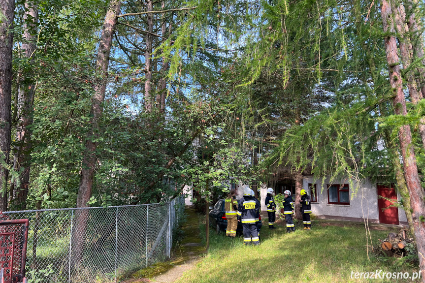 Interwencja strażaków w Targowiskach