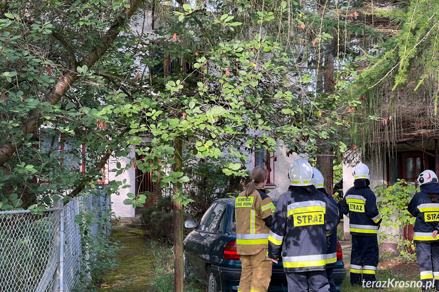 Interwencja strażaków w Targowiskach