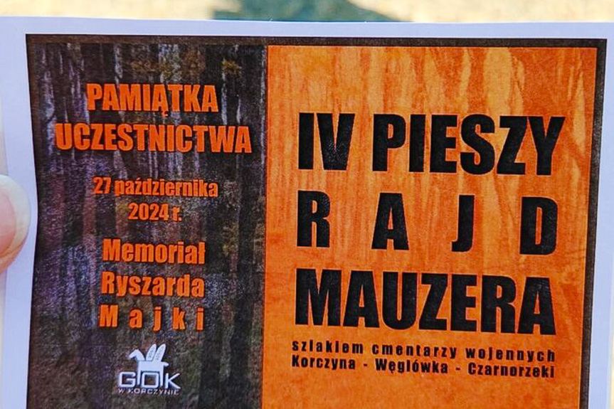 IV Pieszy Rajd Mauzera