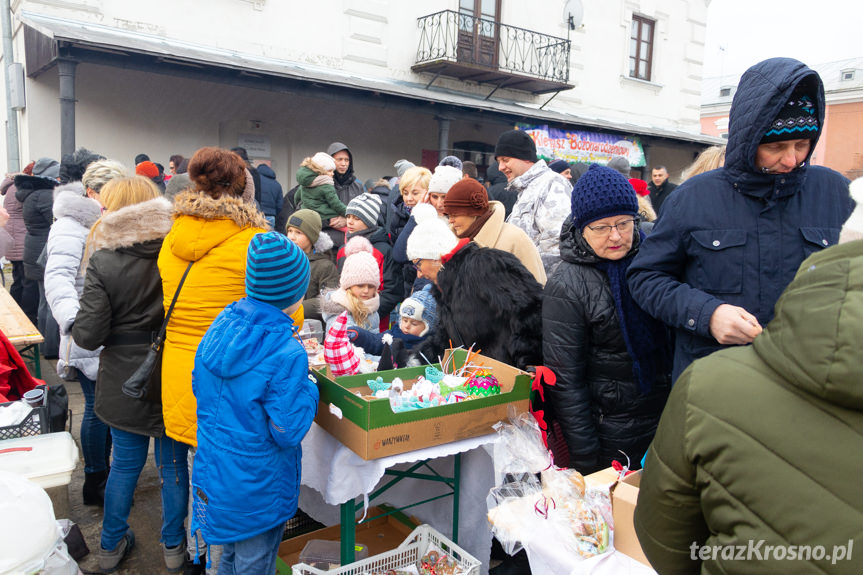 Jarmark Bożonarodzeniowy na rynku w Dukli