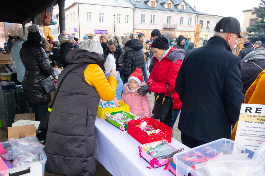 Jarmark Bożonarodzeniowy na rynku w Dukli