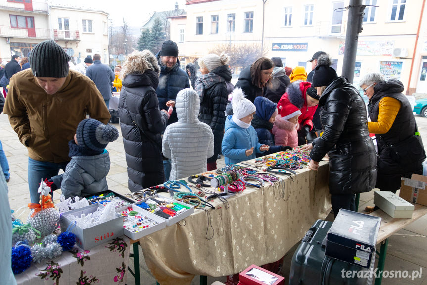 Jarmark Bożonarodzeniowy na rynku w Dukli