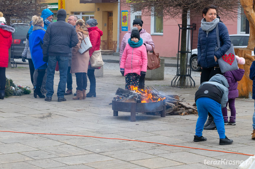 Jarmark Bożonarodzeniowy na rynku w Dukli