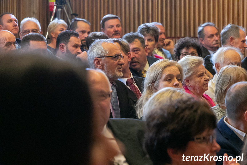 Jarosław Kaczyński w Krośnie, konwencja PiS