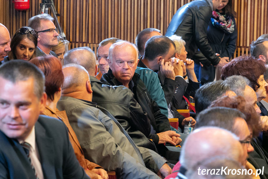 Jarosław Kaczyński w Krośnie, konwencja PiS