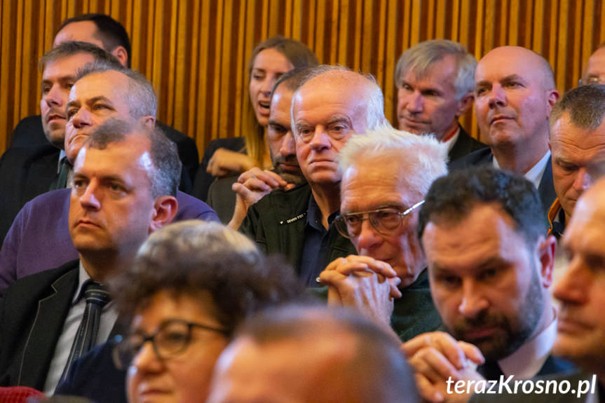 Jarosław Kaczyński w Krośnie, konwencja PiS