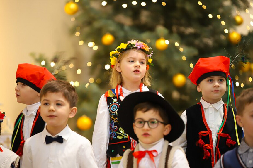 Jasełka w kościele parafialnym w Potoku