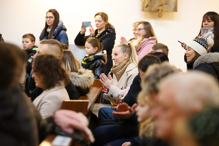 Jasełka w kościele parafialnym w Potoku