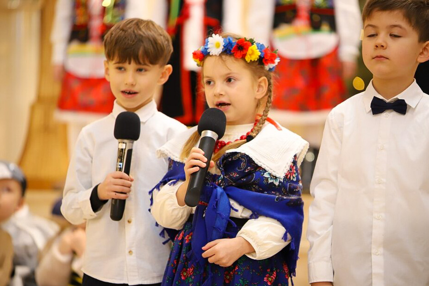 Jasełka w kościele parafialnym w Potoku