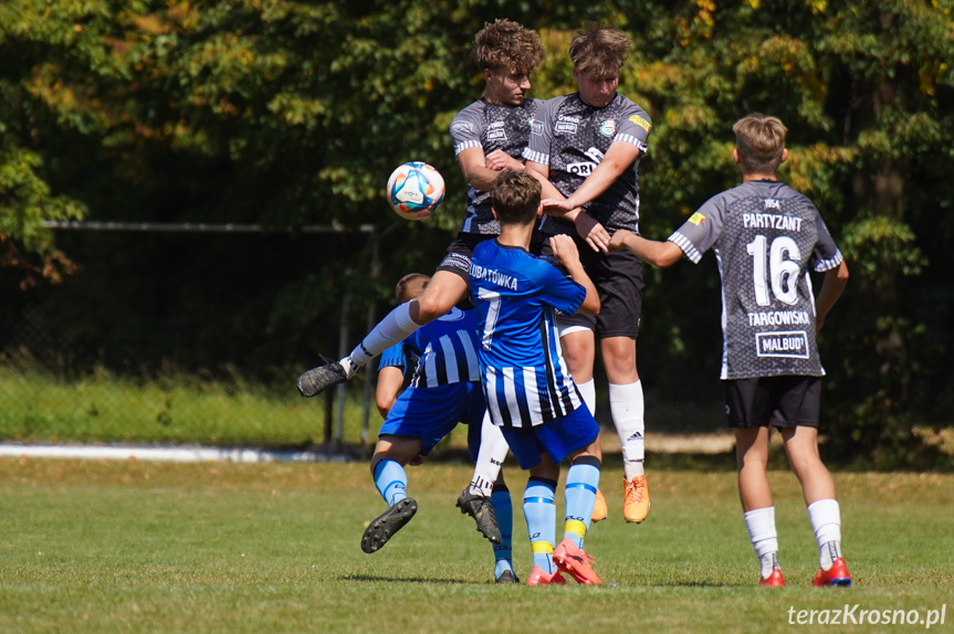 Juniorzy. LKS Lubatówka - Partyzant MAL-BUD1 Targowiska 2:1