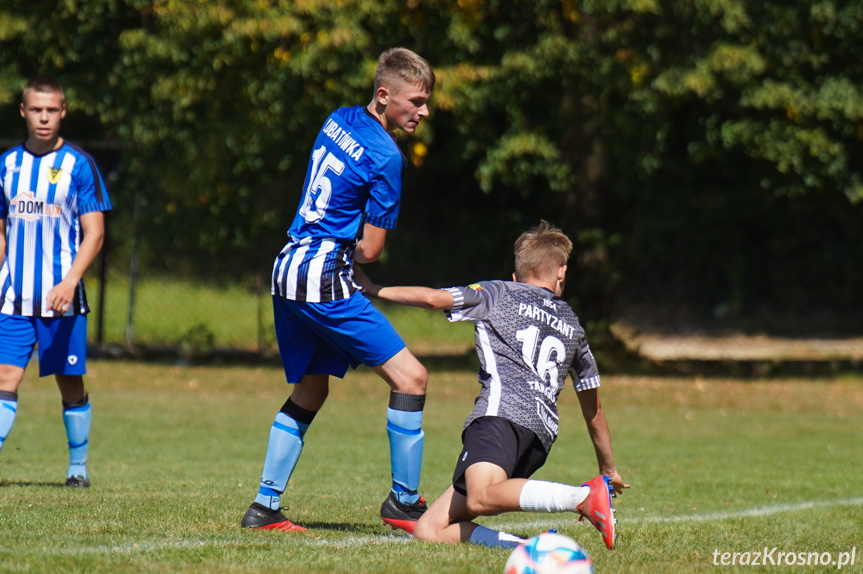 Juniorzy. LKS Lubatówka - Partyzant MAL-BUD1 Targowiska 2:1