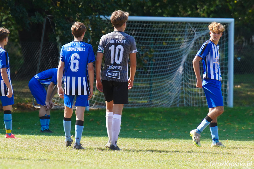 Juniorzy. LKS Lubatówka - Partyzant MAL-BUD1 Targowiska 2:1