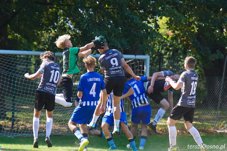 Juniorzy. LKS Lubatówka - Partyzant MAL-BUD1 Targowiska 2:1