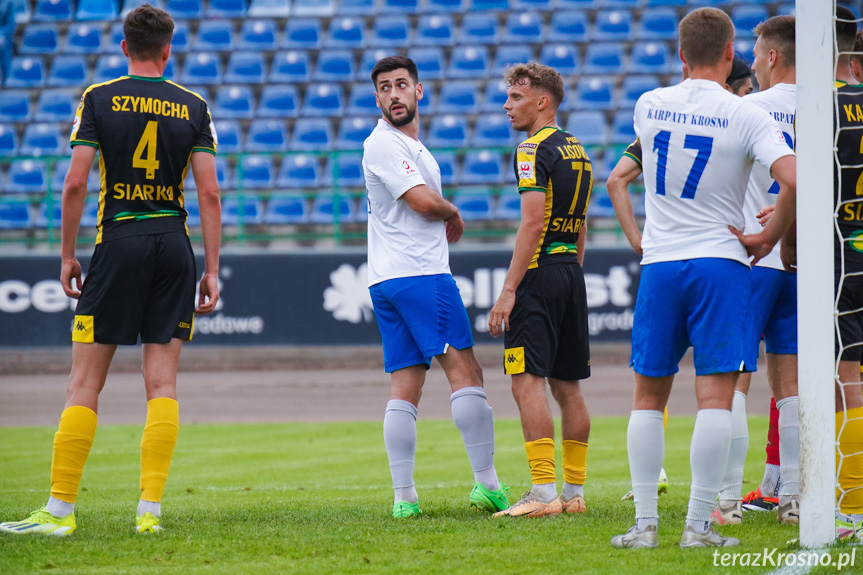 Puchar Polski: Karpaty Krosno - Siarka Tarnobrzeg 0:3