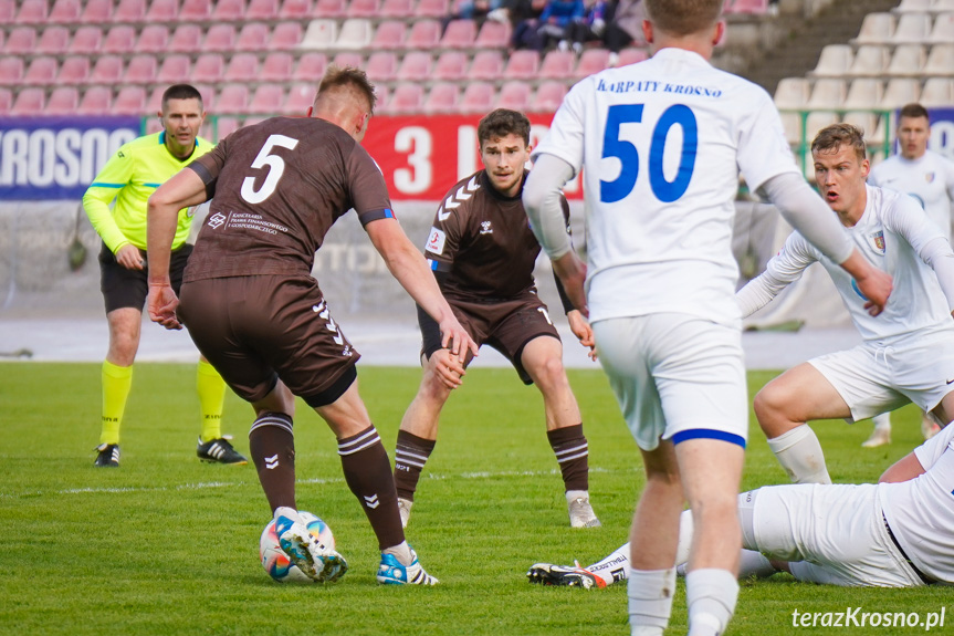 Karpaty Krosno - Garbarnia Kraków 0:1