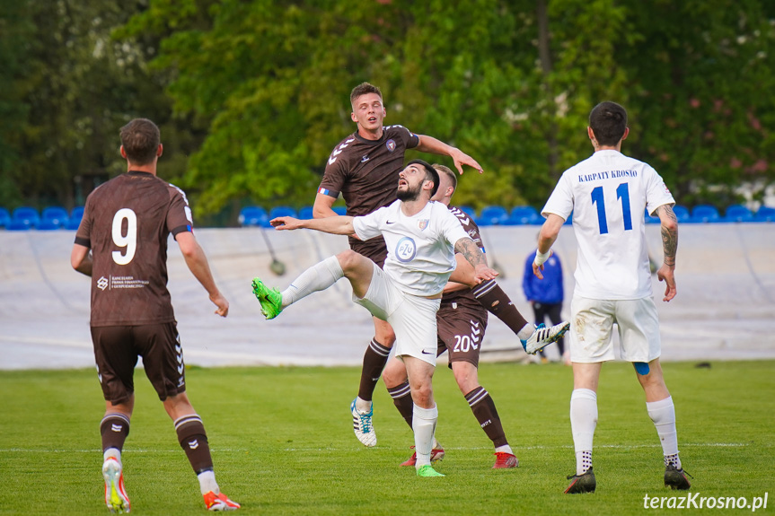 Karpaty Krosno - Garbarnia Kraków 0:1