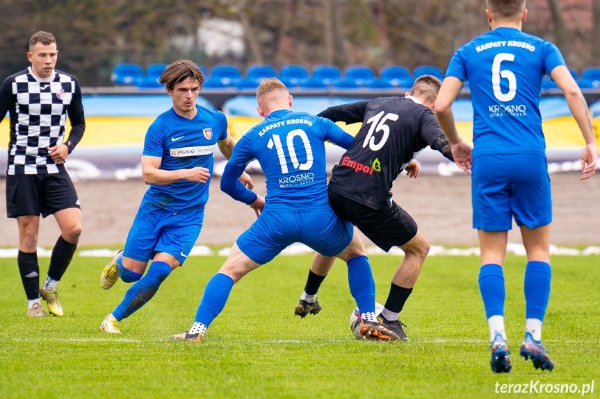 Karpaty Krosno - LKS Skołoszów 5:0