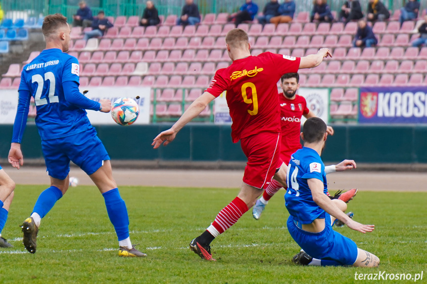 Karpaty Krosno - NKP Podhale Nowy Targ 0:0