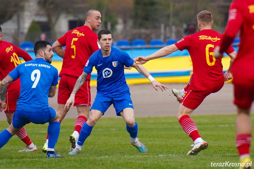 Karpaty Krosno - NKP Podhale Nowy Targ 0:0