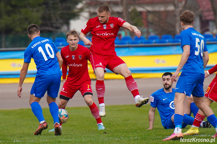 Karpaty Krosno - NKP Podhale Nowy Targ 0:0